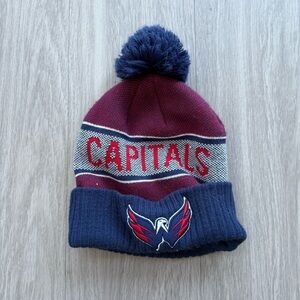 Washington Capitals Knit Beanie with Pom